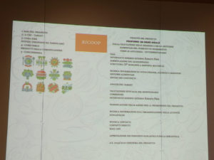 Slide proiettata durante il Settembre Pedagogico - COOP_70 valori in scatola - Le esperienze di alternanza scuola lavoro
