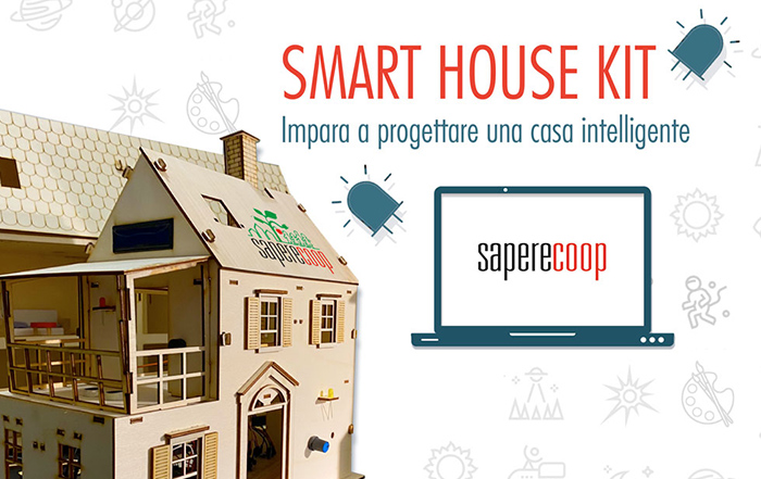 Locandina smart house kit: impara a progettare una casa intelligente