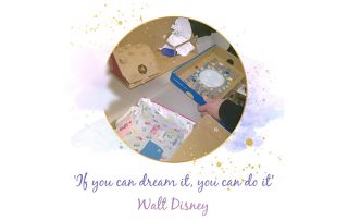 foto uno dei progetti con frase "se puoi sognarlo, puoi farlo" di Walt Disney