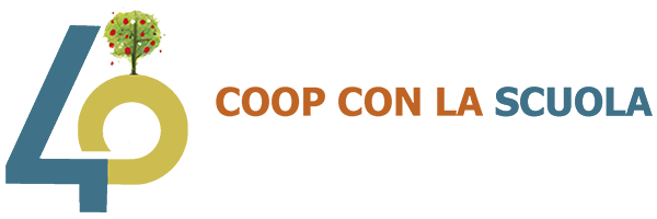 Logo 40 anni Scuola Coop